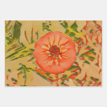 Abstraktens Rosa Flower