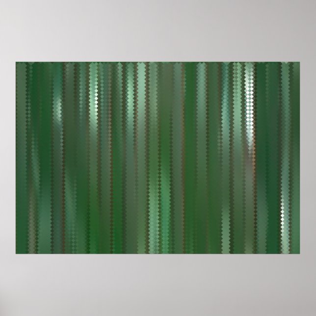 abstraktens rosa - frakttal explosionsstjärna w poster (Framsidan)