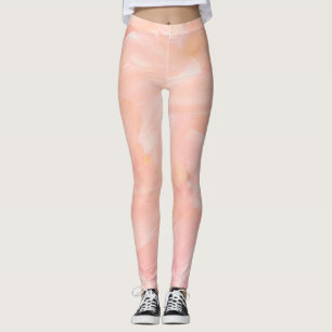 Abstraktens rosa, målad.  pensel för elegant leggings