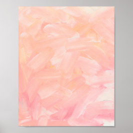 Abstraktens rosa, målad. pensel för elegant poster
