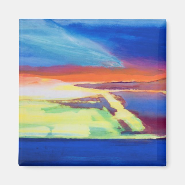 Abstraktens sammansättning magnet (Framsidan)