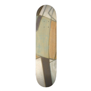 Abstraktens sammansättning med matat Färg Mini Skateboard Bräda 18,7 Cm