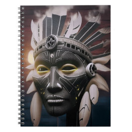 Abstraktens syn på inhemsk amerikansk chef anteckningsbok