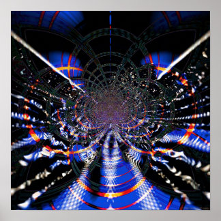 Abstraktens tak 1.4a poster