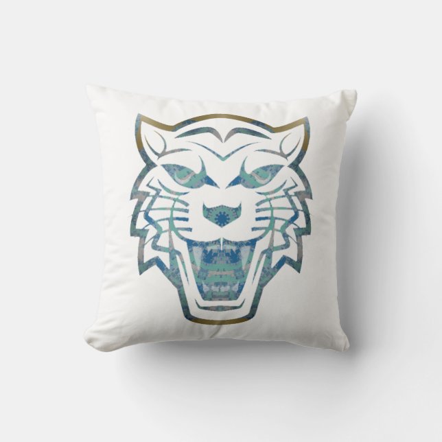 Abstraktens tiger print dekorativ kudde (Framsida)