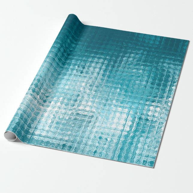 Abstraktens vackra blå elegant bakgrund presentpapper (Utrullad)