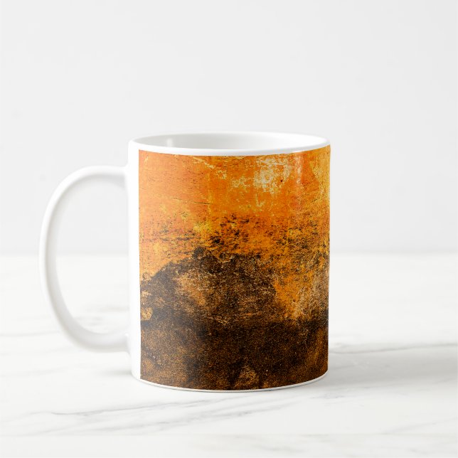 abstraktens vägg stängs upp,bakgrund,svart,te kaffemugg (Vänster)