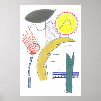 Abstraktens väggkonst