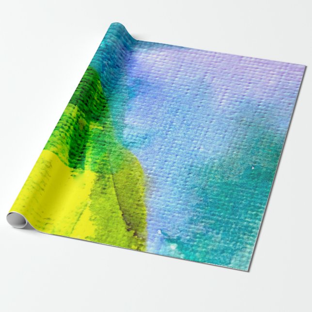 Abstraktens vattenfärg, målad bakgrundsbasabstrakt presentpapper (Utrullad)