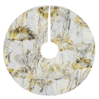 Abstraktens vattenfärgbakgrund: dandelion, enfärga julgransmatta borstad polyester