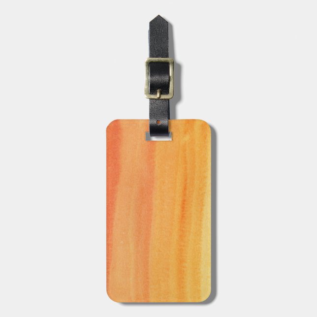 Abstraktens vattenfärgsfärgad bakgrund bagagebricka (Vertikal Framsida)