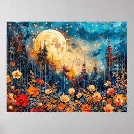 Abstraktens vattenfärgsillustration av fullt över  poster