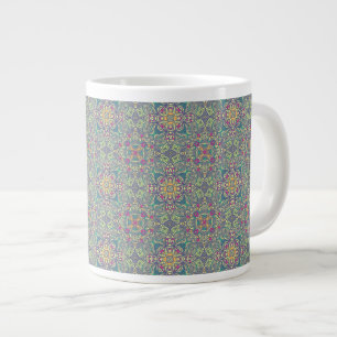 Abstraktens vintage - bakgrund jumbo mugg