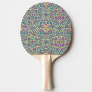 Abstraktens vintage - bakgrund pingisracket