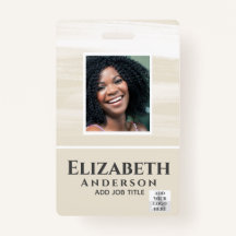 Abstrakter för PHOTO-ID-medarbetares VIP PASS-vatt