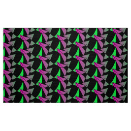Abstraktes buntes Stoffmuster Pink Grün Neon schwa Tyg