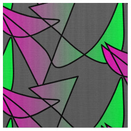 Abstraktes buntes Stoffmuster Pink Grün Neon Tyg