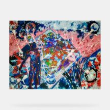 abstraktion, abstraktion, rymd, utomjordingar