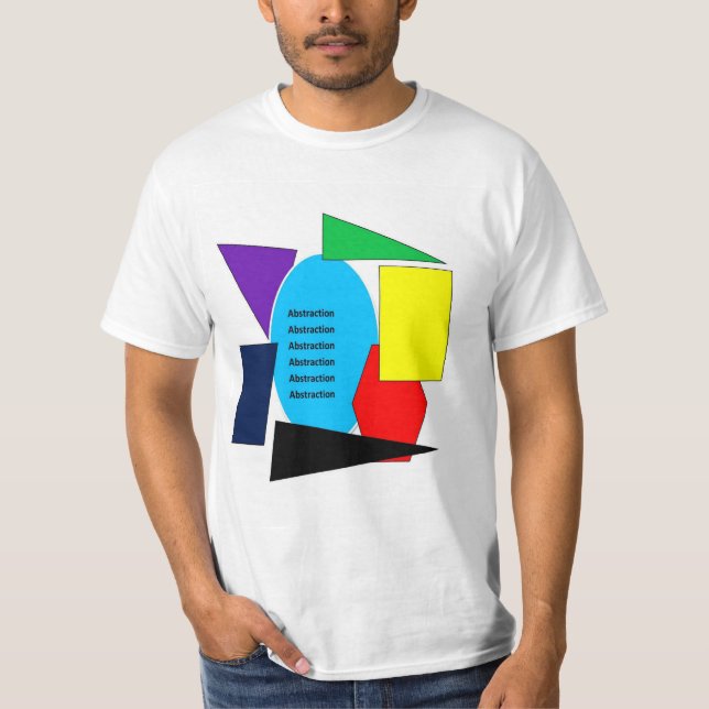 Abstraktion Abstraktion T Shirt (Framsida)