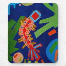 abstraktion, fisk, karp, cubism,