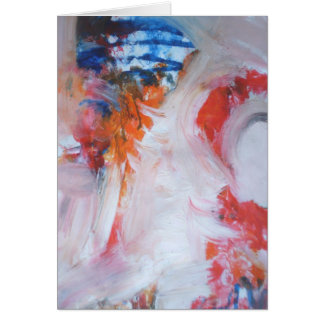 Abstraktion Hälsningskort