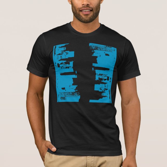 Abstraktion i omgivningen kring Upside Downtown Tee (Framsida)