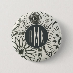 Abstraktmönster för Monogram Kami Knapp