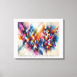 ABSTRATO - impressão em tela Canvastryck