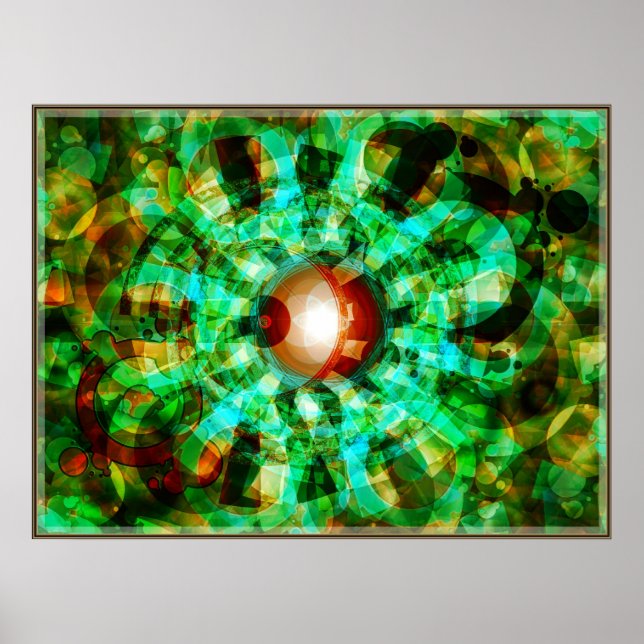 Abstrax'delic Poster (Framsidan)