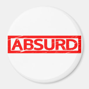 Absurd Frimärke Magnet