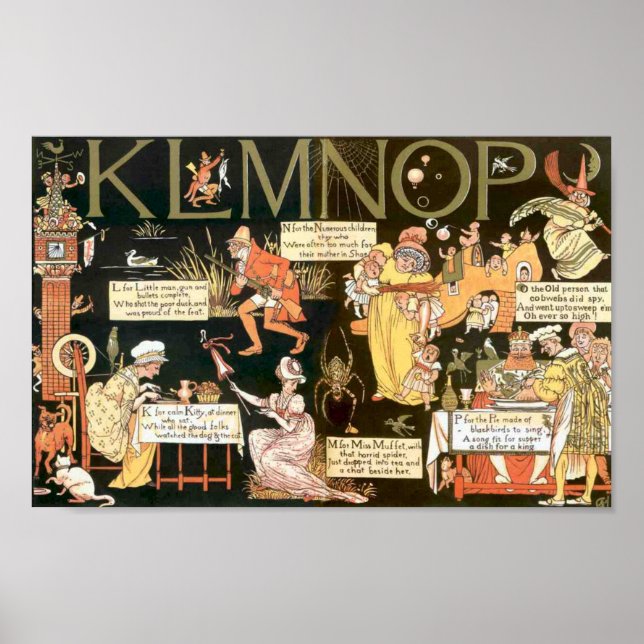 Absurd KLMNOP Poster (Framsidan)