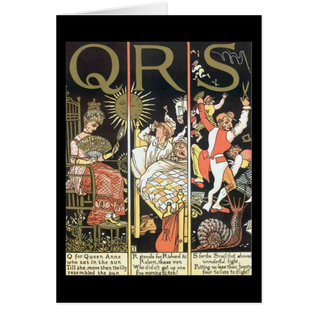 Absurd QRS Hälsningskort (Framsidan)