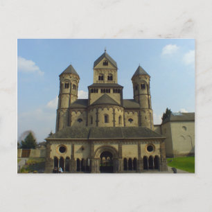Abtei Maria Laach, Eifel, Tyskland Vykort