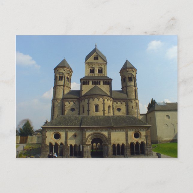 Abtei Maria Laach, Eifel, Tyskland Vykort (Framsida)