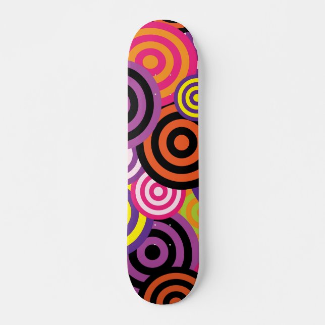 ABTRACT ART COLORFUL1960s SKATEBOARDS (Framsida)