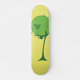 Abtract träd Skateboard Bräda 19,5 Cm