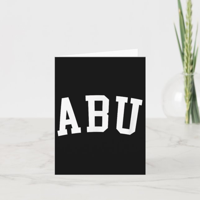 Abu _1 kort (Framsida)