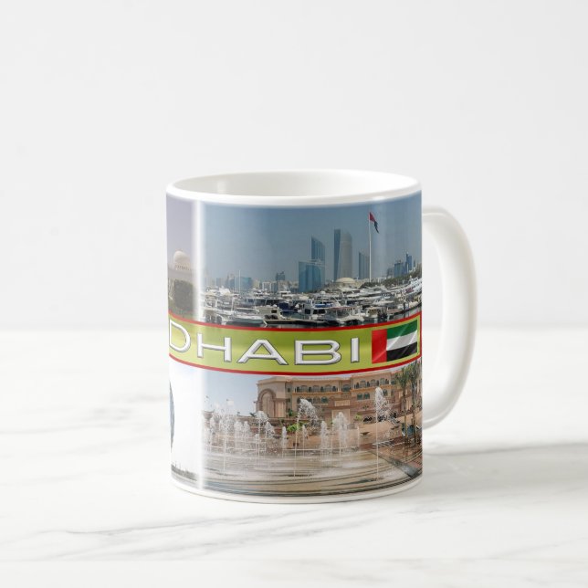 Abu Dhabi - Kaffemugg (Framsida höger)