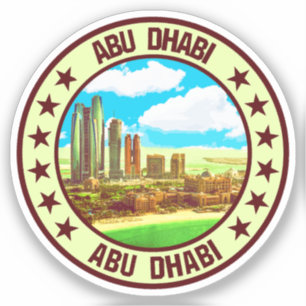 Abu Dhabi Klistermärken