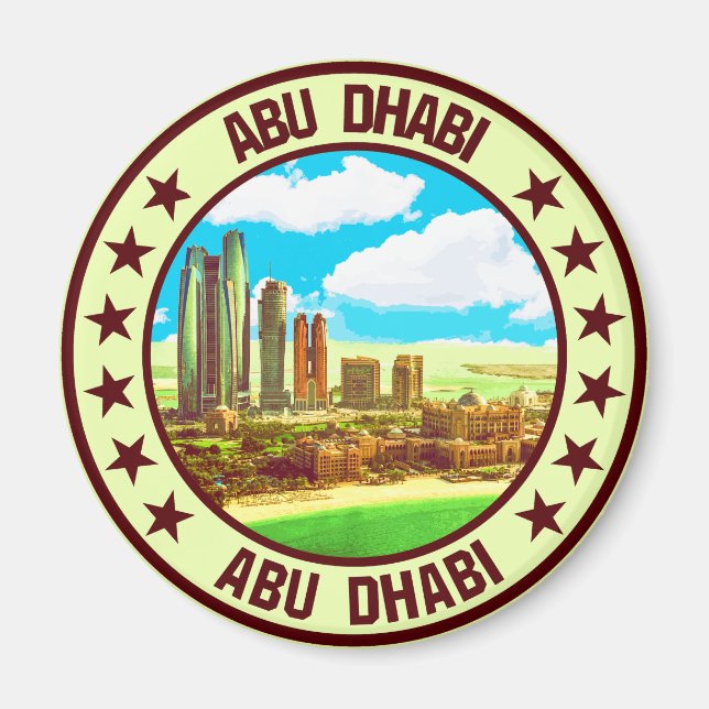 Abu Dhabi Magnet (Framsidan)