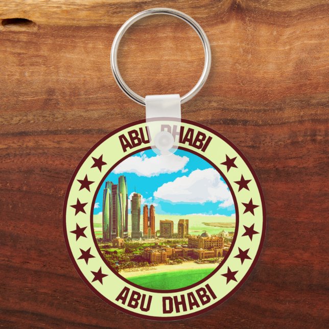 Abu Dhabi Nyckelring (Framsida)