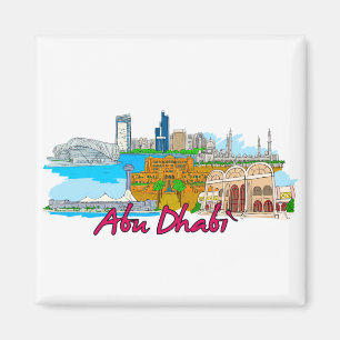 Abu Dhabi - Saudiarabien Magnet