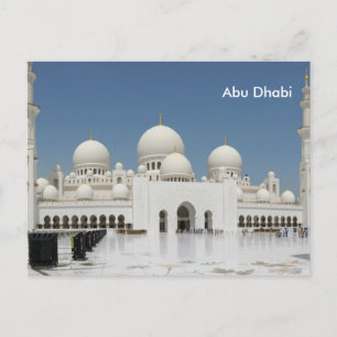 Abu Dhabi Vintage resor Tourism Ad Vykort