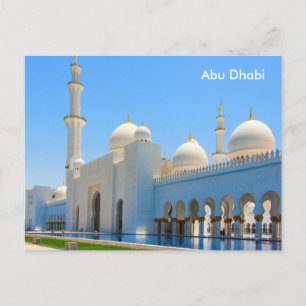 Abu Dhabi Vintage resor Tourism Ad Vykort