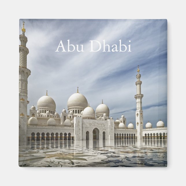 Abu Dhabi Vintage resor Tourism Magnet (Framsidan)