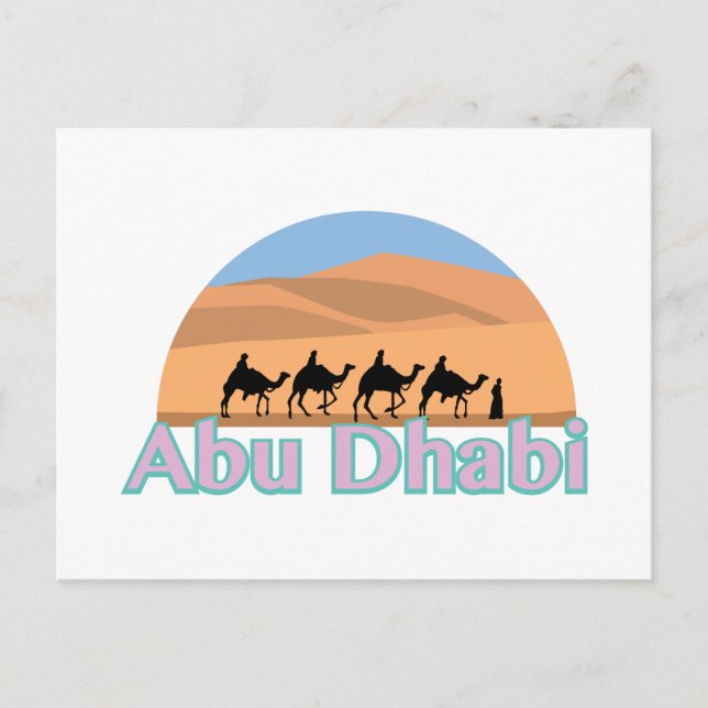 Abu Dhabi Vykort (Framsida)