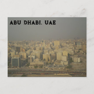 Abu Dhabi-vykort - UAE Vykort