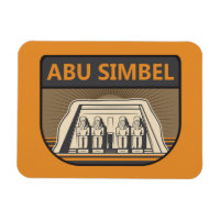 Abu Simbel Egypten Travel Art Retro