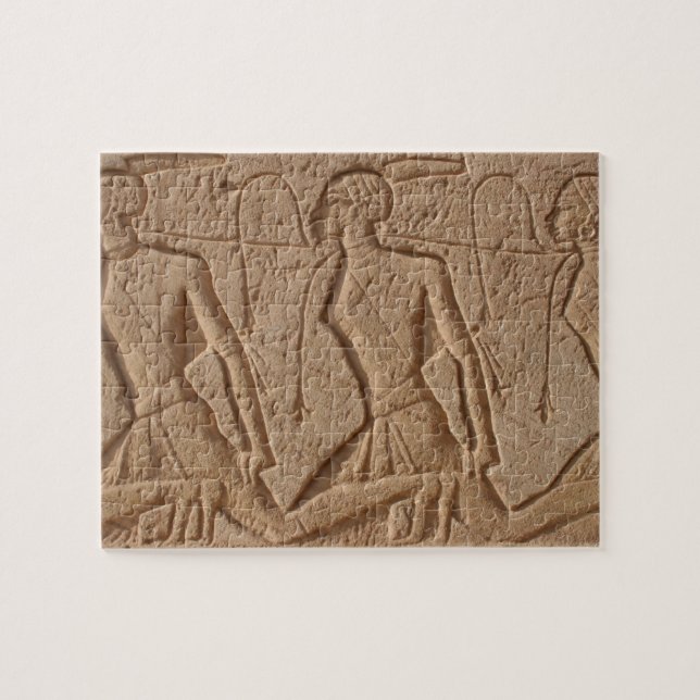 abu simbel hieroglyfer pussel (Horisontell)