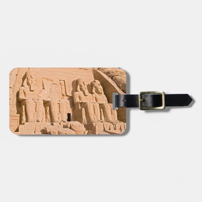 Abu Simbels Underbara tema - Ramses II - Egyptenen Bagagebricka (Horisontell Framsida)